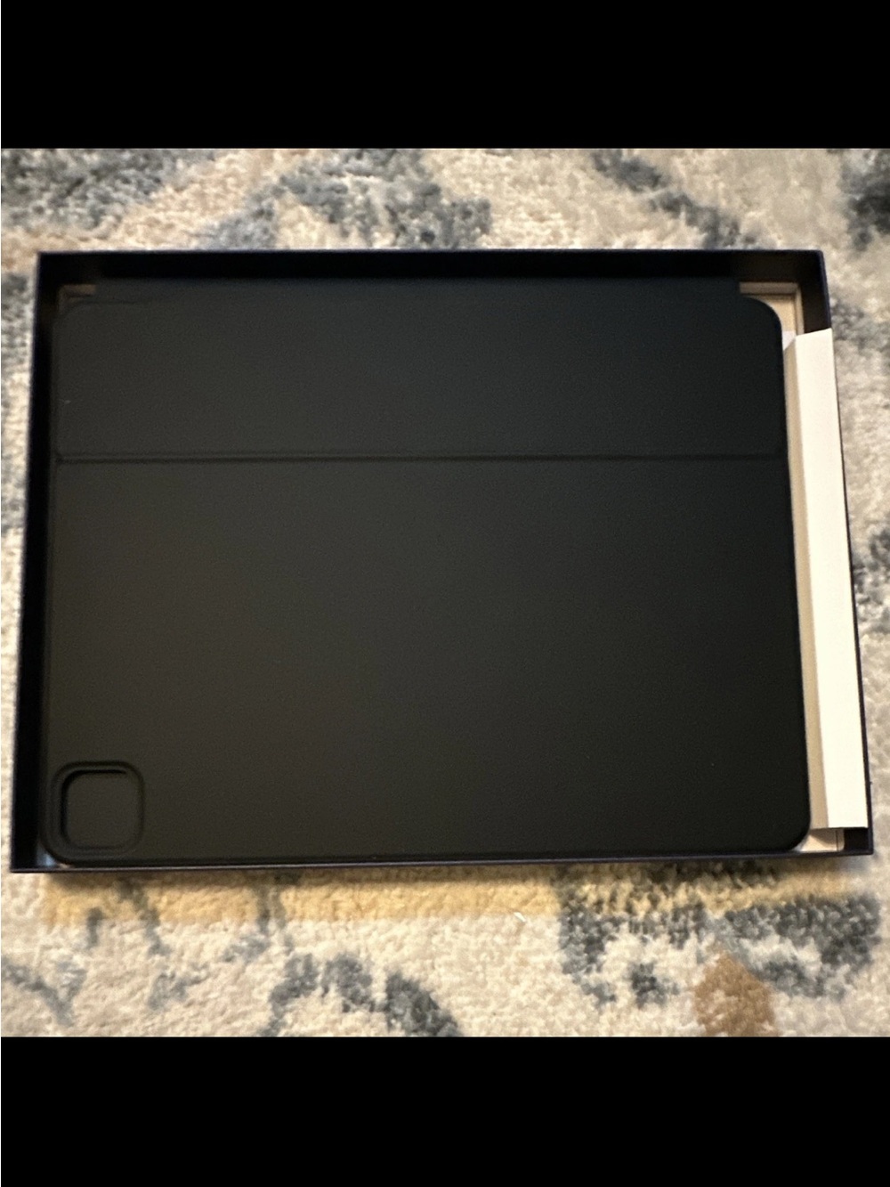 iPad Pro 13” CSZZAZ Magnetic Wireless Keyboard Folio Case Black Aluminum Alloy - Picture 3 of 6